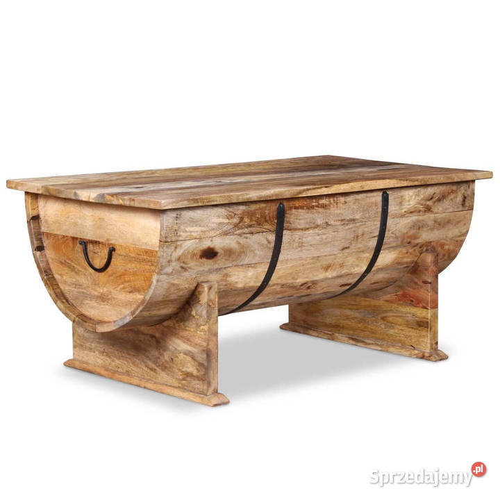 Stolik kawowy lite drewno mango 88 x 50 x 40 mazowieckie Warszawa
