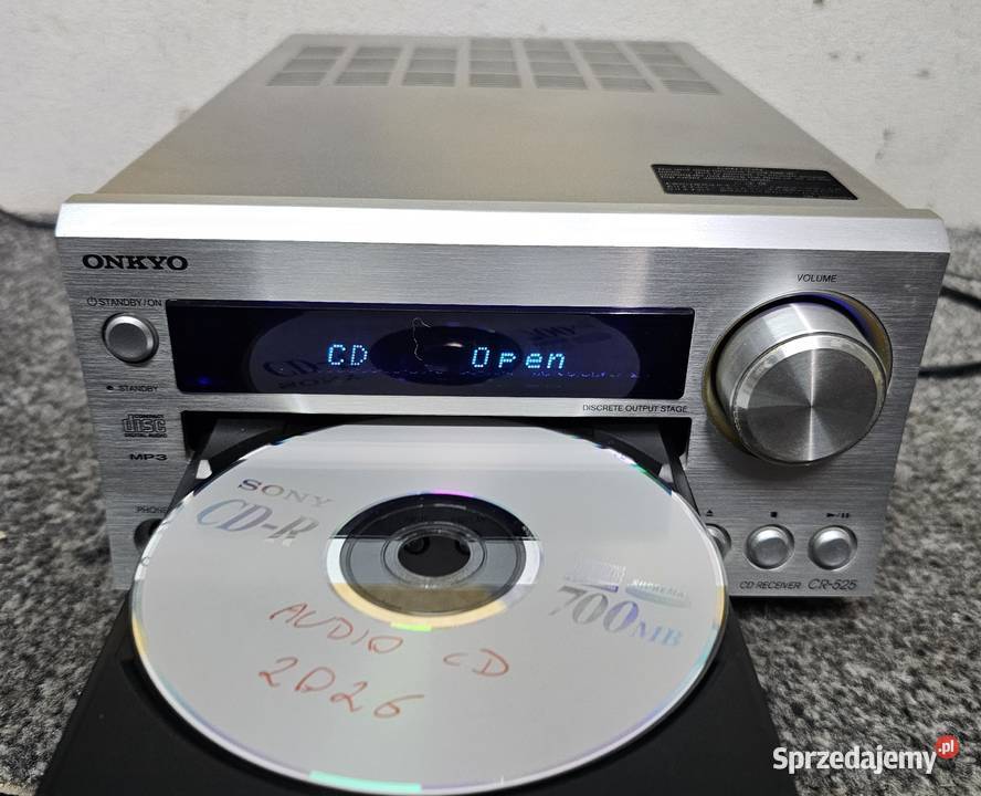 Wieża Stereo ONKYO CR525 pilot wysyłka 15 Kraków