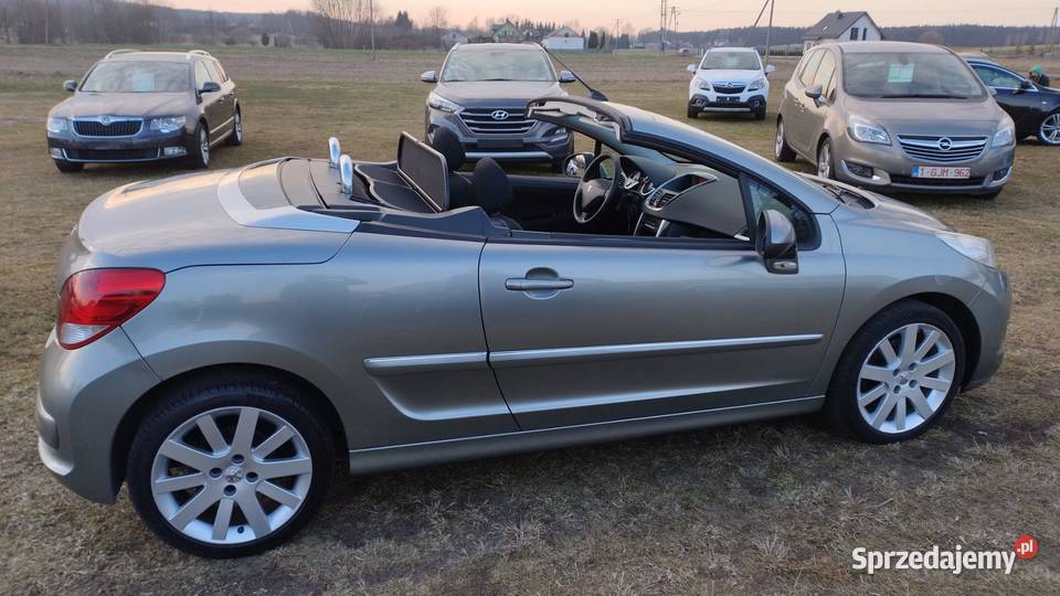 Peugeot 207cc 16hdi nieuszkodzony 207 CC Podkonice Miejskie