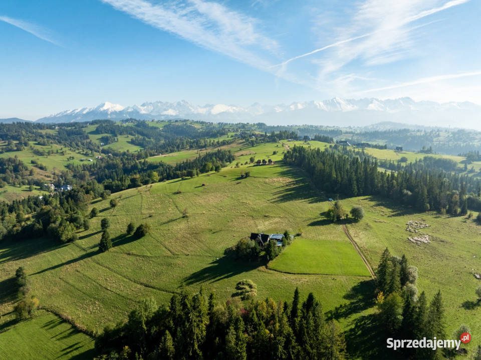 Tatry w zasięgu wzroku działka 2991 m budowlana Sprzedaż Gliczarów Dolny sprzedam