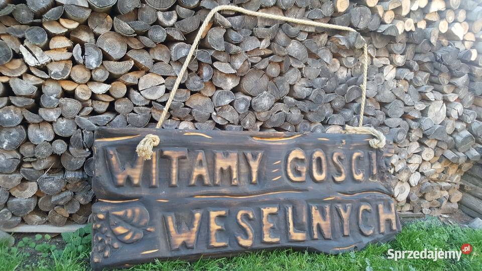 Drewniane tablice na zamówienie Wołów