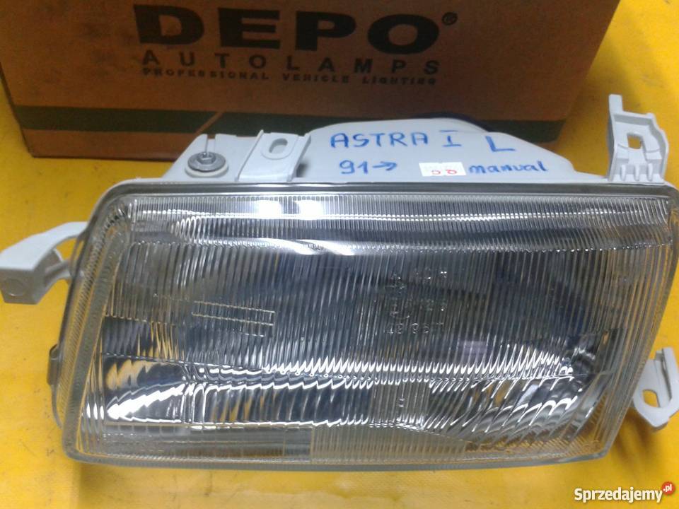 lampa lewa przód Opel Astra 1 r9194 nowa Piotrków Trybunalski