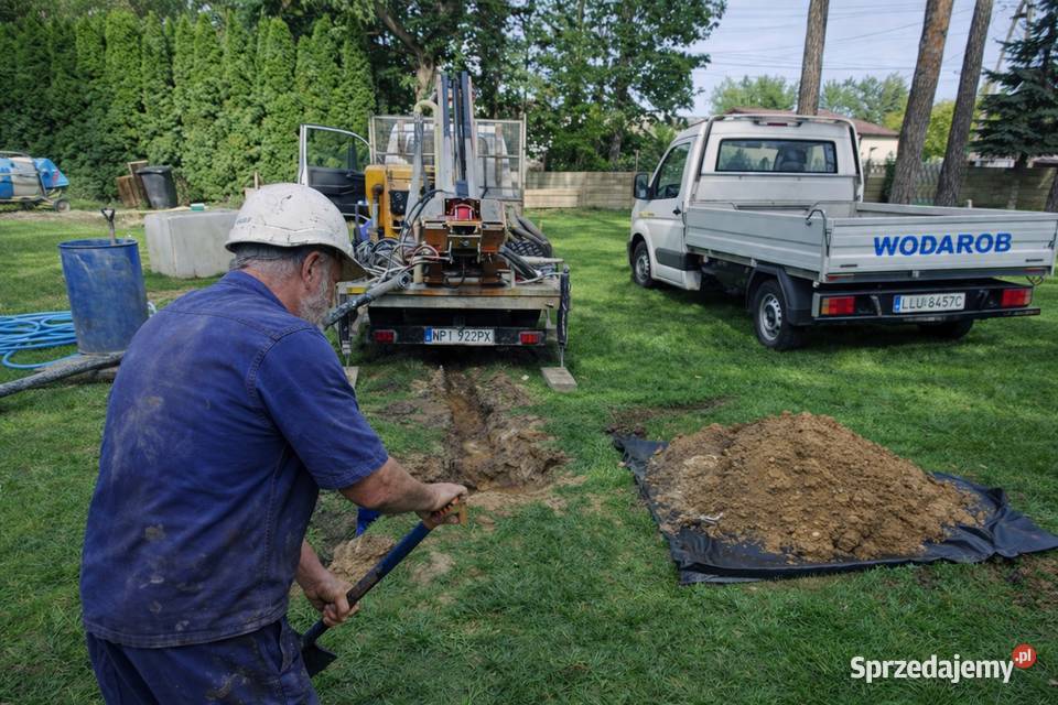 Wiercenie studni Tarczyn60 z przyłączem do domu mazowieckie
