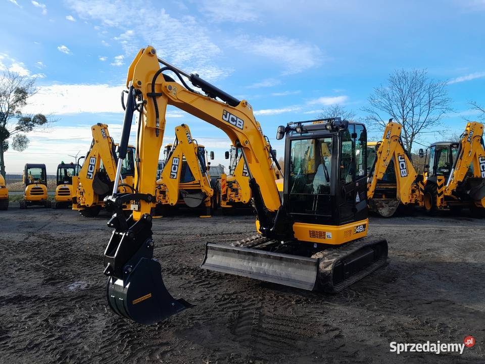 JCB 48Z1 2020R KOPARKA GĄSIENICOWA 5TON CAT Krotoszyn sprzedam