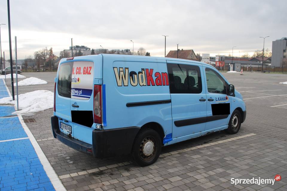 Fiat Scudo Brygadówka Wersja Long 20 diesel 120 Nowy Sącz