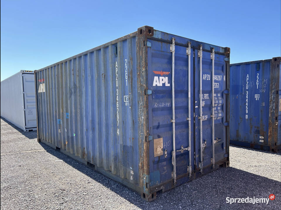 Kontener morski magazynowy 20DV 6 metrowy śląskie Imielin