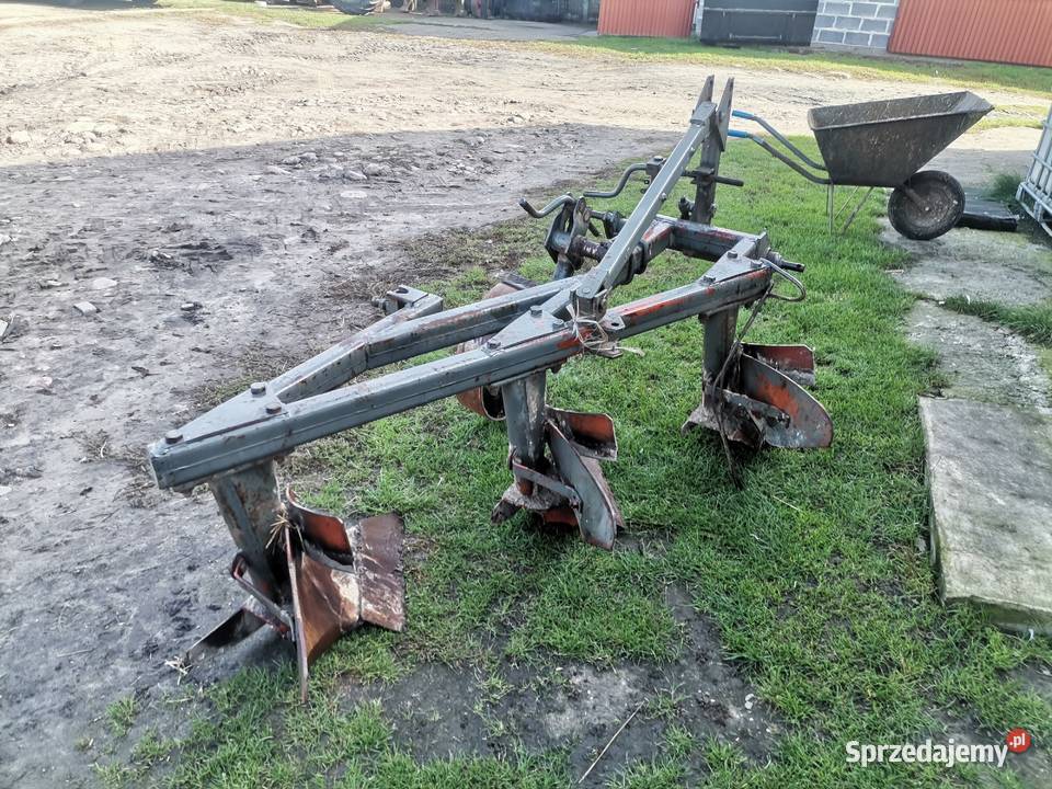 Pługi 3 skibowe Unia Grudziądz w oryginale Pługi Skaryszew