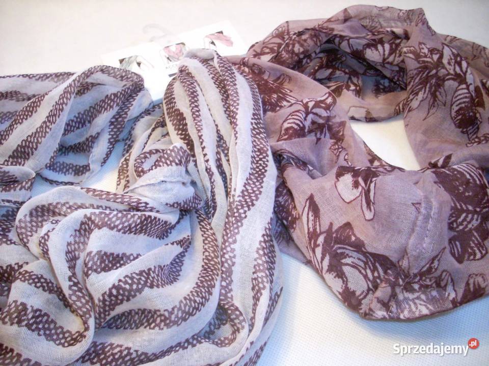 CA Clockhouse szal komin 2 Komplet szale NOWY Dodatki Nowy Sącz