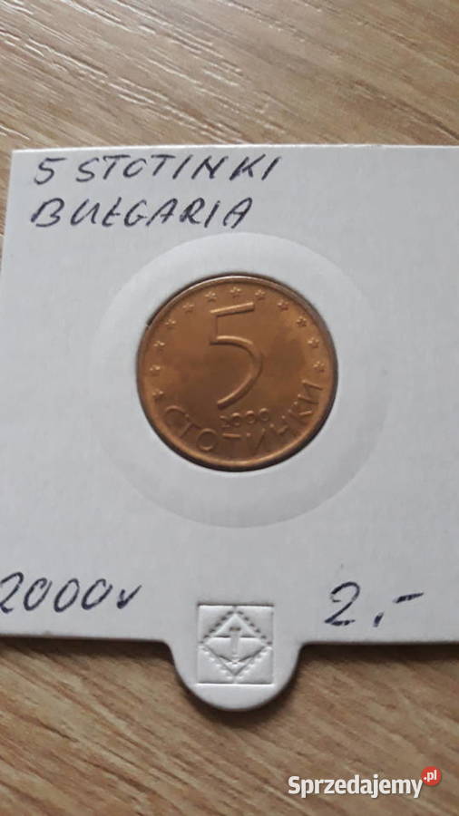 5 Stotinek Bułgaria 2000 r Konin