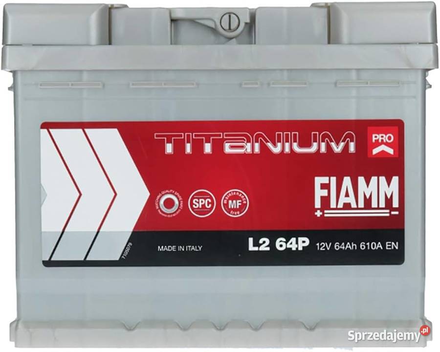 Akumulator FIAMM TITANIUM PRO 64AH 610A EN PRAWY osobowe Lubin sprzedam