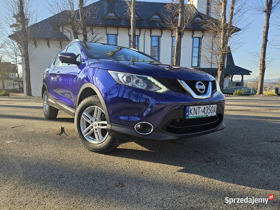 Nissan Qashqai 16 dCi 130 2014 r Bogata wersja Rok produkcji 2014