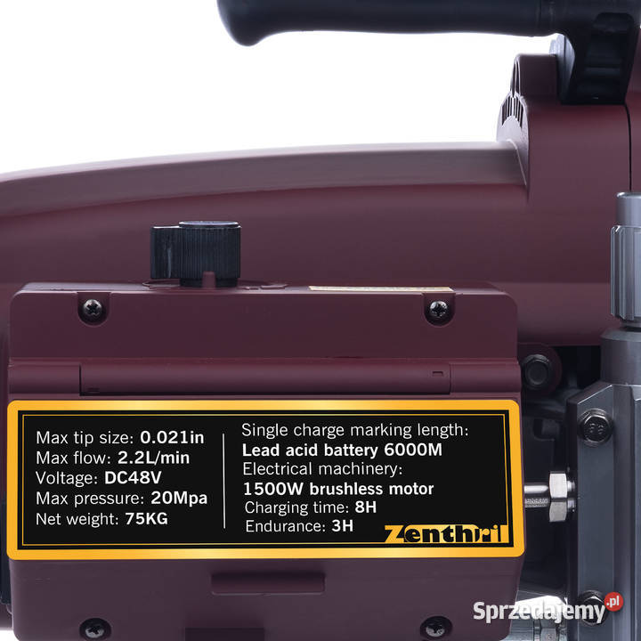 Malowarka Drogowa PowerXcellence Striker R 1500W Ludźmierz