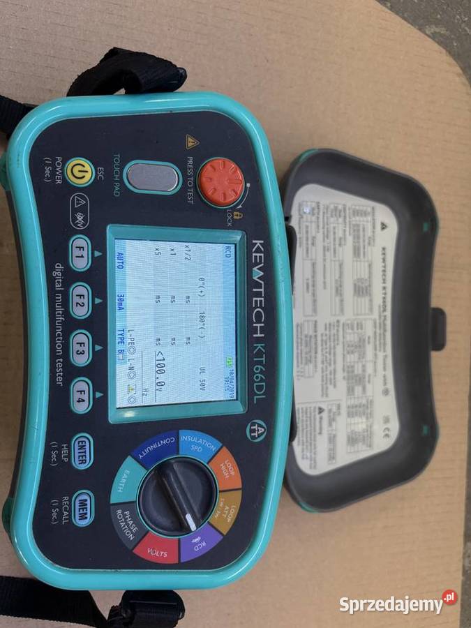 Wielofunkcyjny miernik instalacji elektrycznej zachodniopomorskie