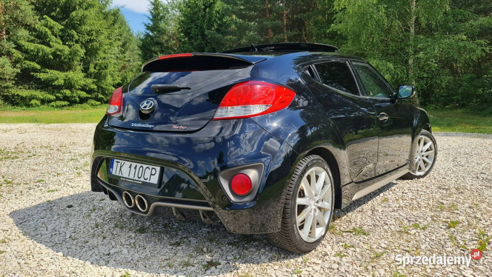 Hyundai Veloster 16 TURBO 186 NAVI Panorama komputer pokładowy świętokrzyskie Chmielnik