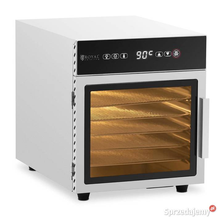 Suszarka do żywności 6 poziomów 500 W stal Gastronomia sprzedam