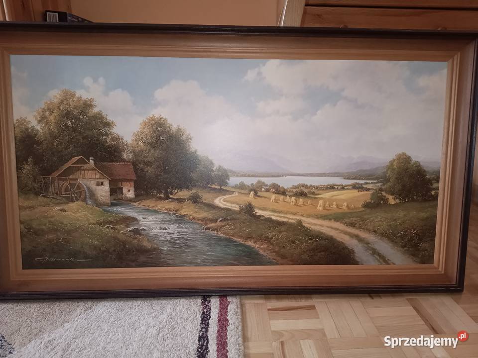 Obraz reprodukcja Siberian Lake malarz Von Poznań