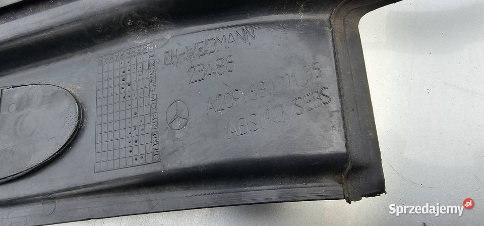 Nakładka progowa mercedes clk w209 a2096800135 osobowe Zbąszyń