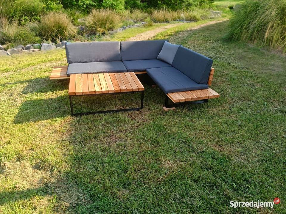 Meble ogrodowe narożnik tarasowy