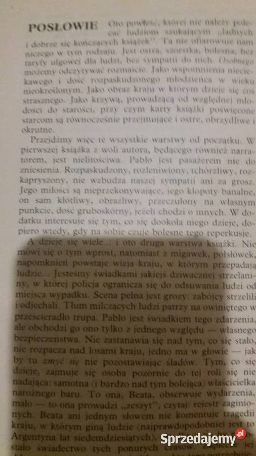 Rodolfo Rabanal książki Osobny literatura Warszawa