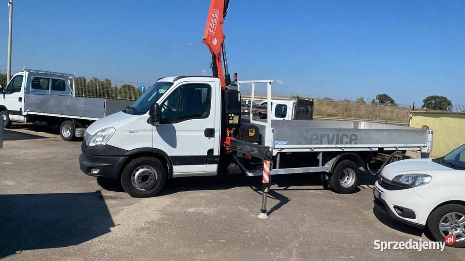 Iveco daily 65c17 skrzynia Fassi f70 radio nieuszkodzony