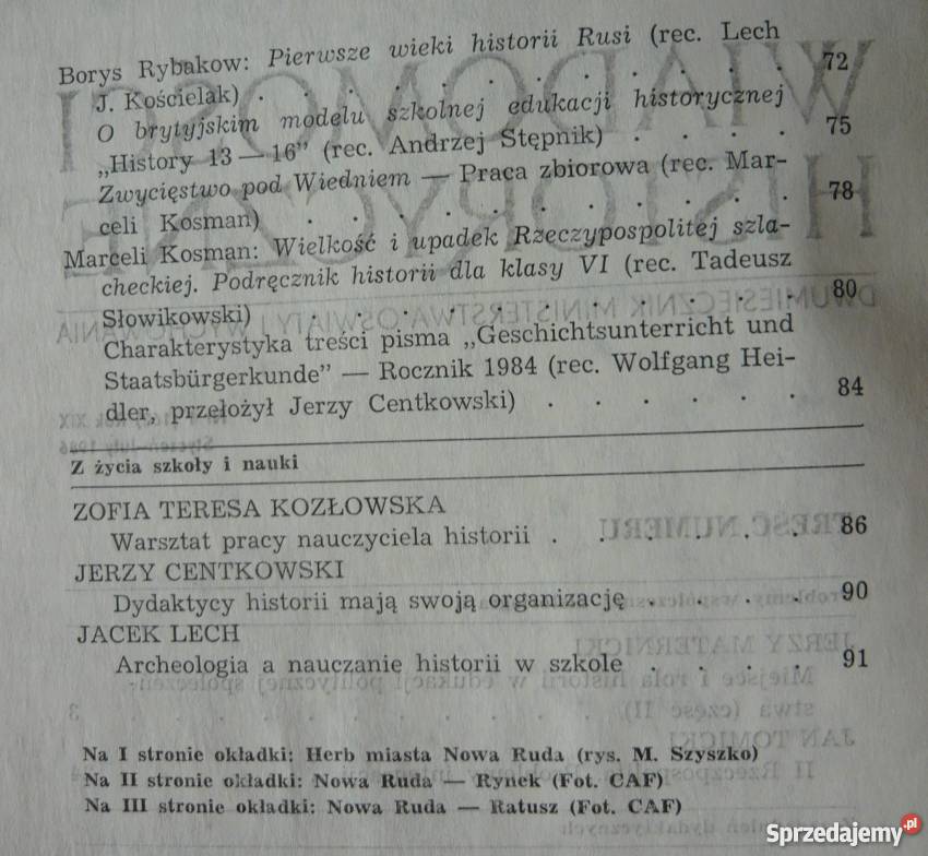 WIADOMOŚCI HISTORYCZNE 1 STYCZEŃLUTY 162 XIX Grudziądz