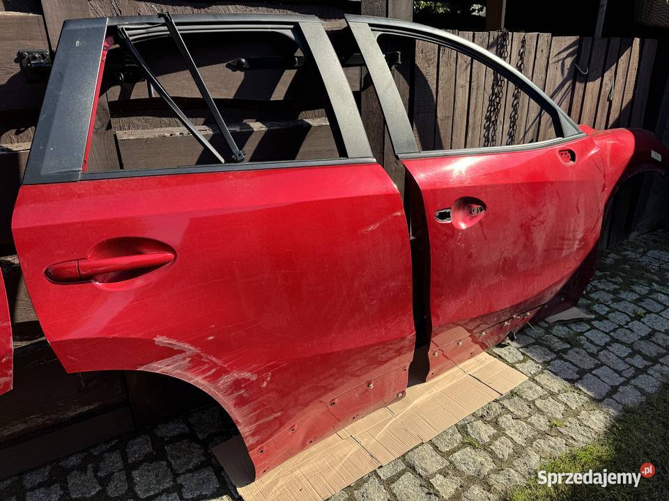 Mazda CX5 41V Red Soul drzwi prawe lewe przód Rok produkcji 2015 Zestawy części blacharskich