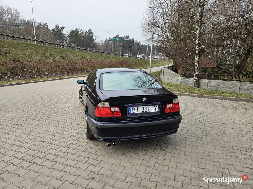 BMW E46 330i sedan manual M54B30 231 podlaskie Białystok