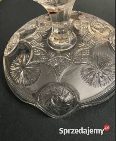 Huta Hortensja patera tortownica PRL Łódź