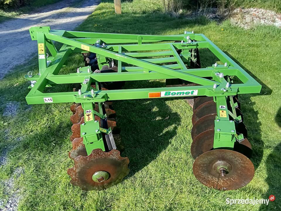 Brona talerzowa Bomet 3m nieuszkodzony podkarpackie Nowosielce