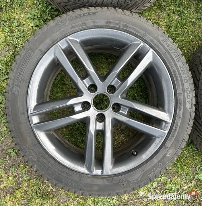 Koła Felgi Audi z oponami wielosezonowymi 24545 Słupca sprzedam