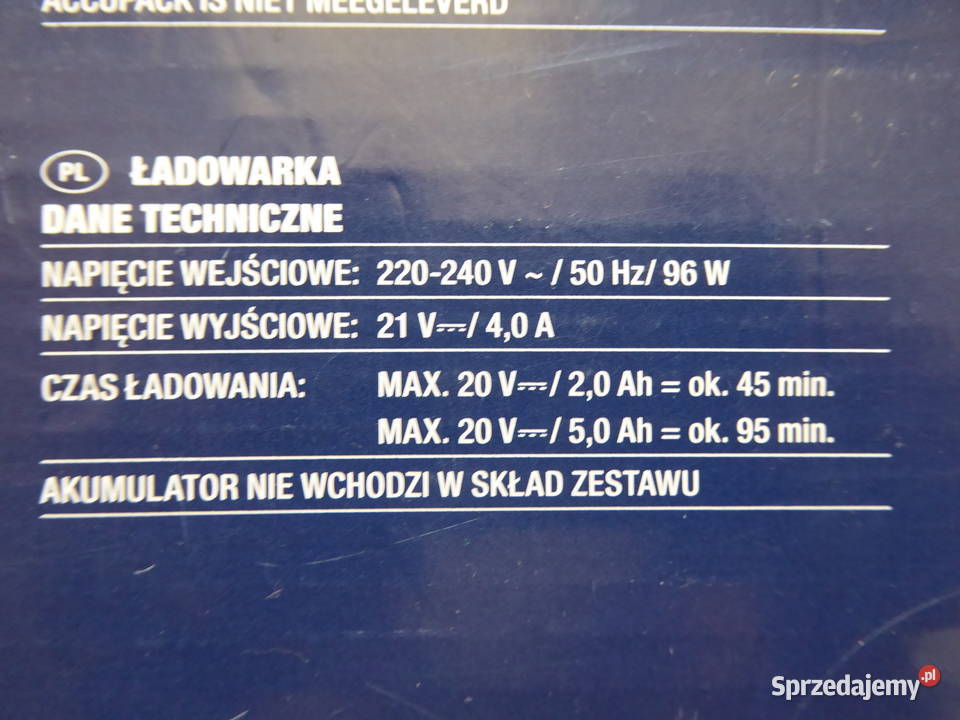 Mocna 4A ładowarka akumulatorów 2040V ACTIV Olsztyn