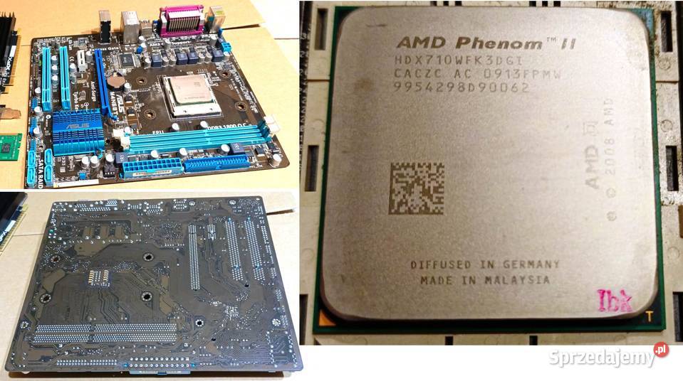 Komputer części płyta głASUSprocesor AMD śląskie Katowice