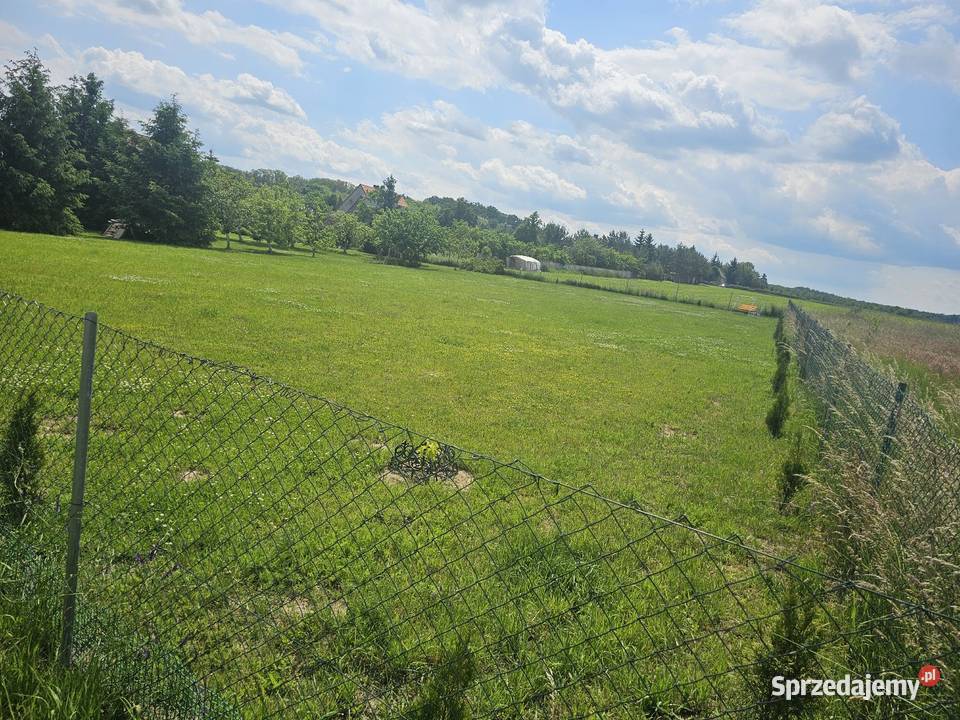 Domek na działce 20 arowej siatka dolnośląskie Osłowice
