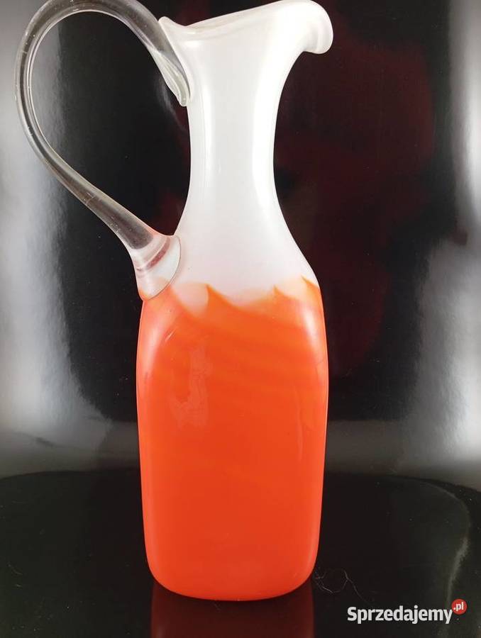 Szklany wazon dzbanek Zielona Góra