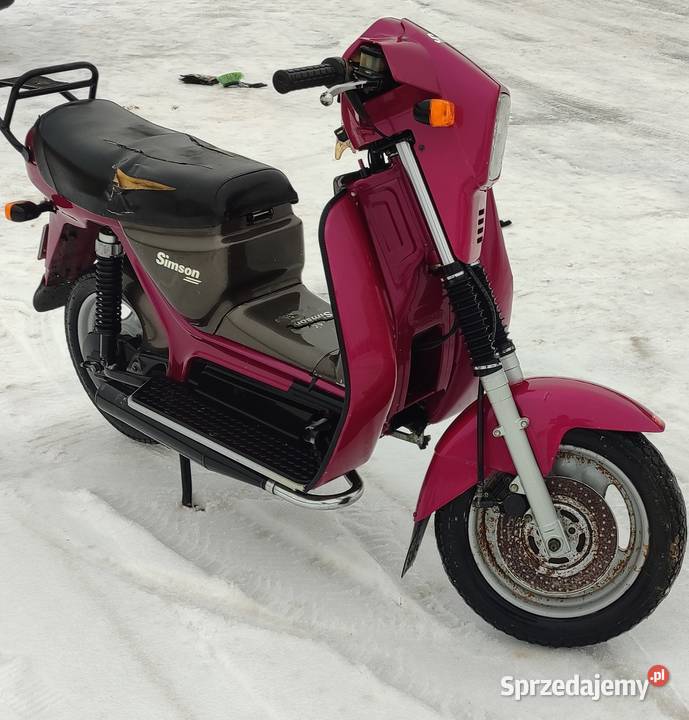 Simson Gamma z ROZRUSZNIKIEM i hamulcem Bierzwnik