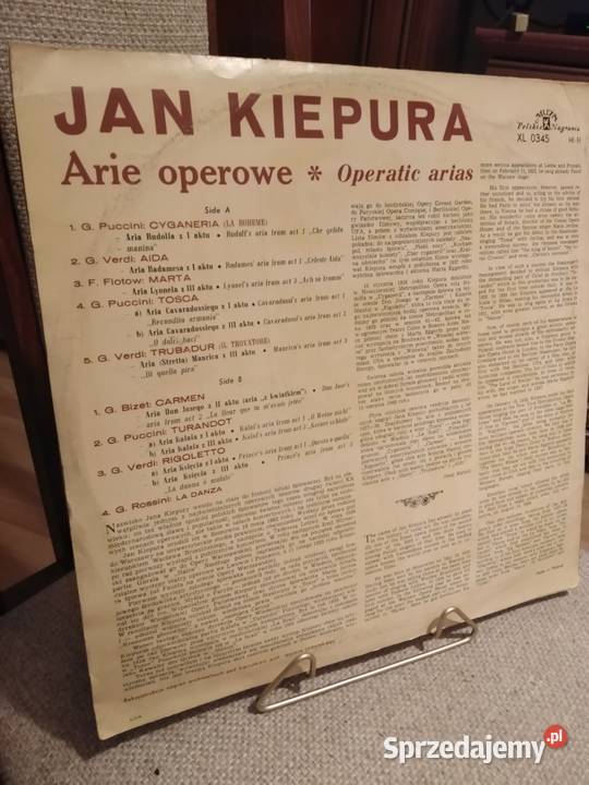 Jan Kiepura Arie Operowe Wałbrzych
