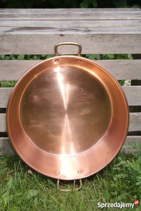 Gar garnek kocioł miedziany do smażenia konfitur Warszawa sprzedam