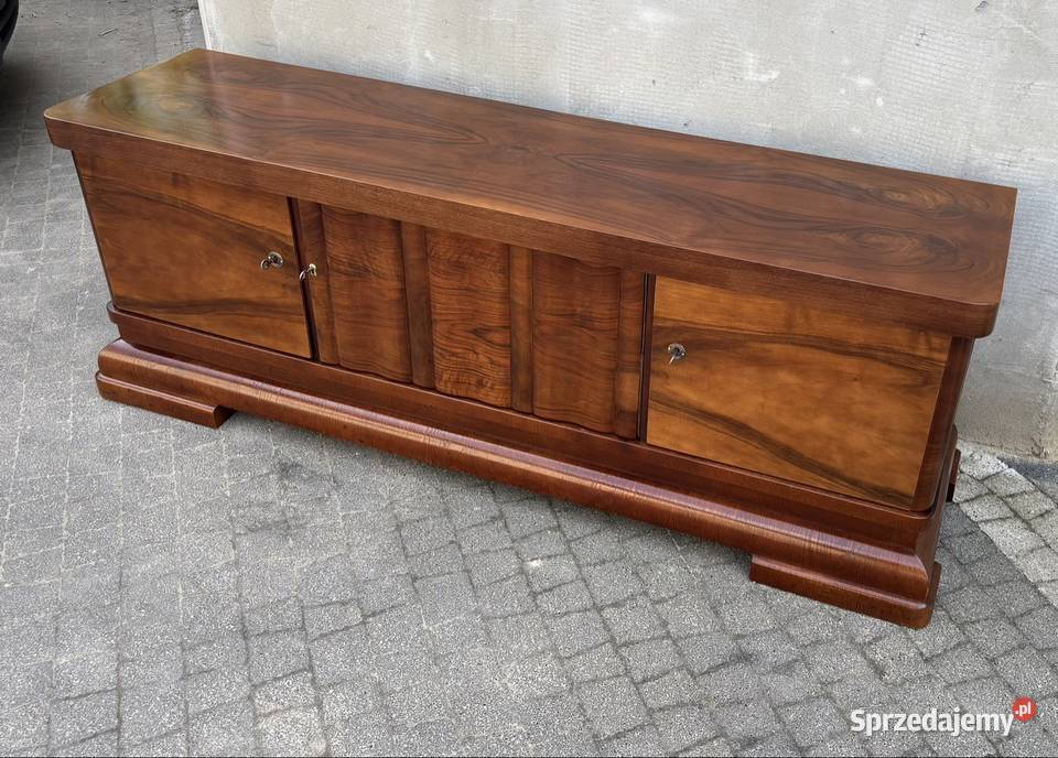 KomodaSzafka RTV Orzech 170 Art Deco Antyk Meble mazowieckie Warszawa