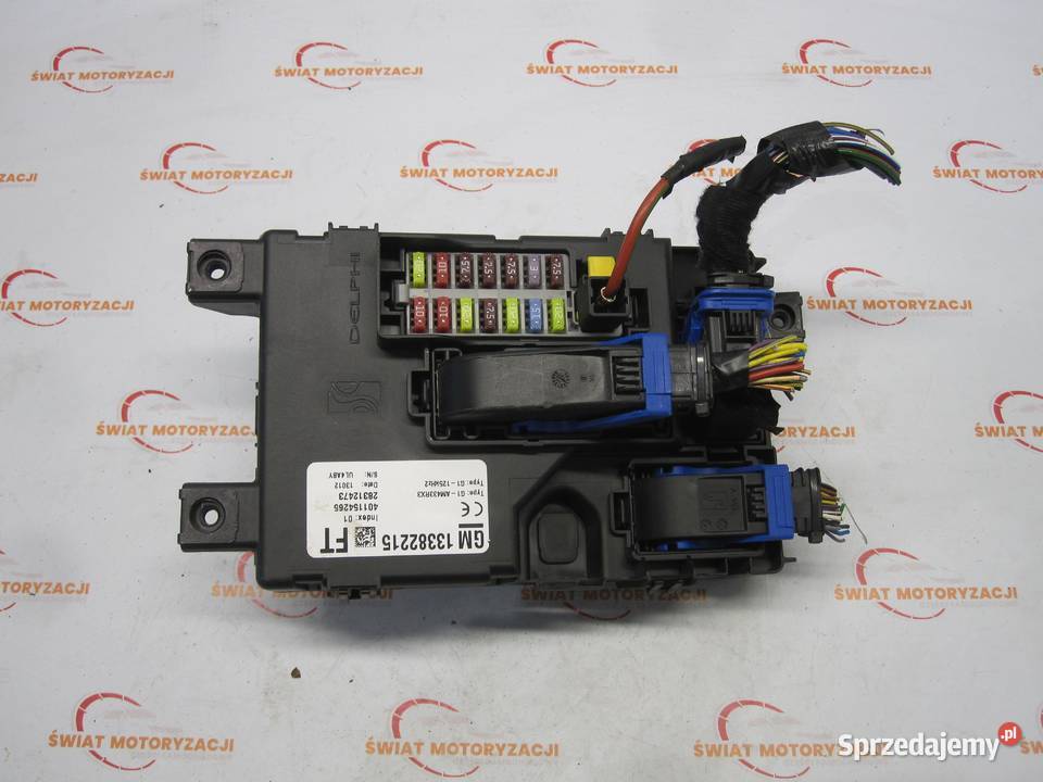 OPEL CORSA D LIFT 14 B 12r moduł BSI 13382215 świętokrzyskie Kielce