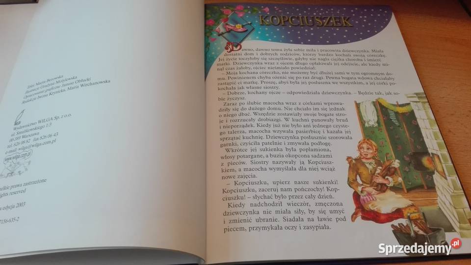 Najpiękniejsze baśnie świata Kopciuszek Kot w Książki dla dzieci Gdańsk