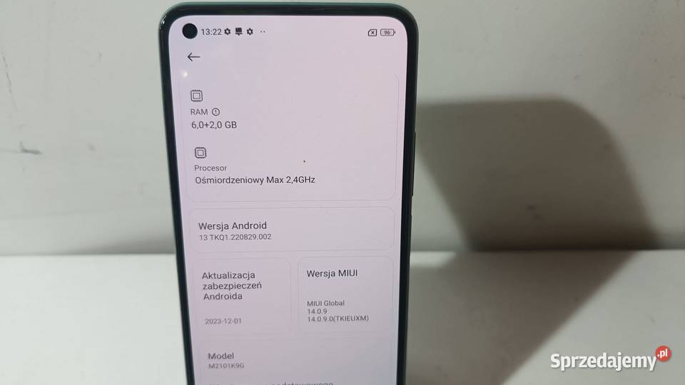 Smartfon XIAOMI Mi 11 Lite 5G 6128GB