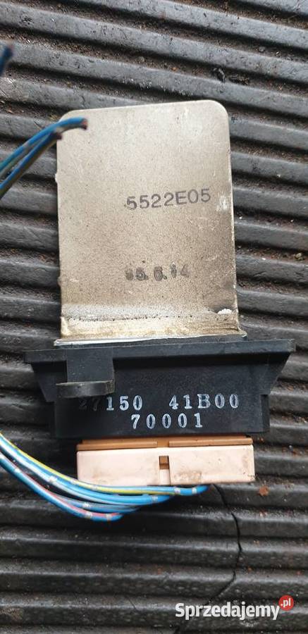 Opornica nissan Micra Ogrzewanie, wentylacja i klimatyzacja lubelskie Puławy