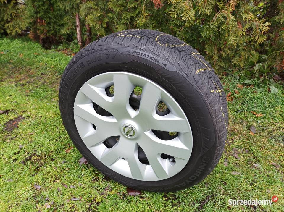 Sprzedam felgi opony zimowe 1956016 UNIROYAL Rozmiar 16"