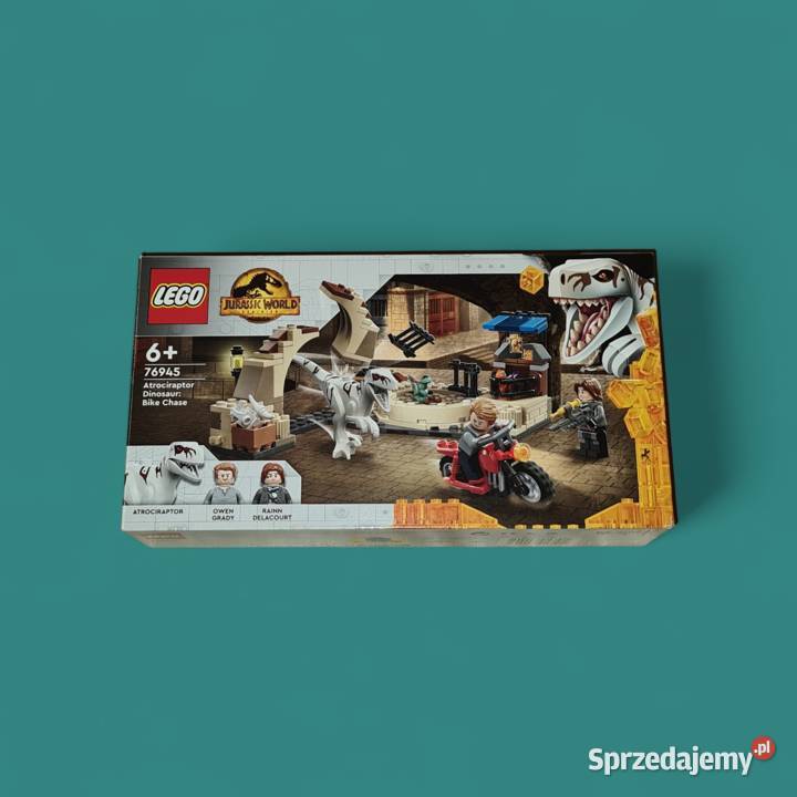 Lego Pudełko i Instrukcje 76945 Atrociraptor Lego Warszawa