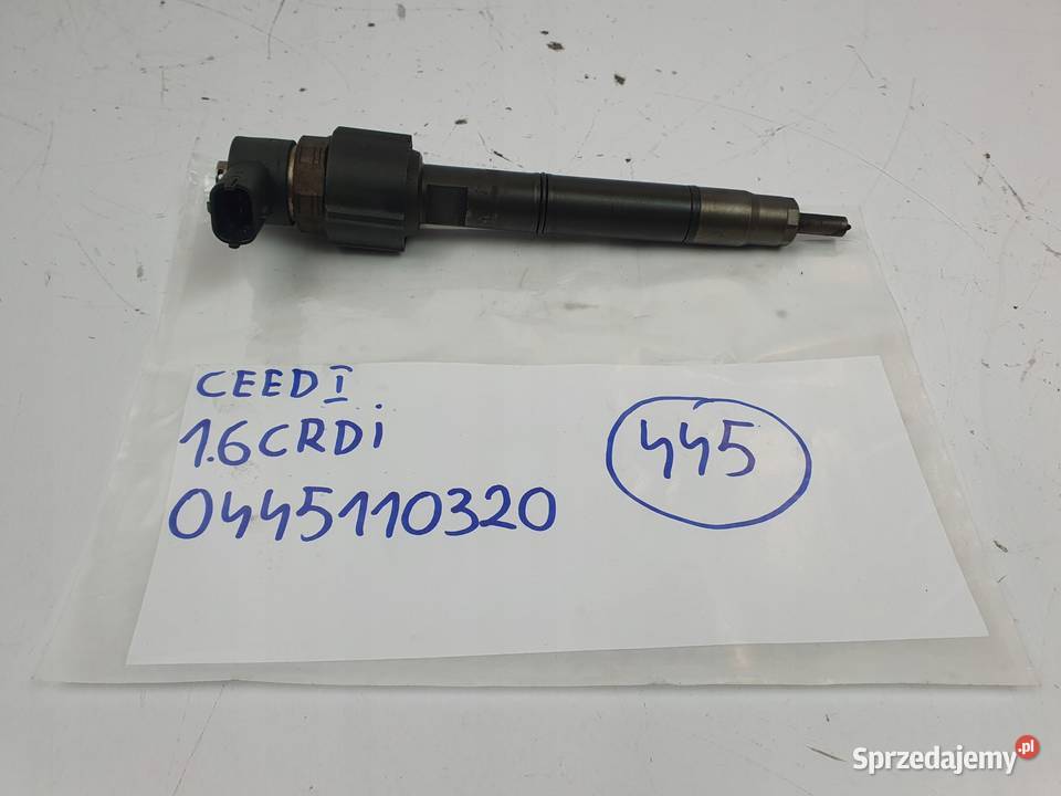WTRYSKIWACZ Kia Ceed I 16 CRDI 0445110320 osobowe Wtryskiwacze Chełm