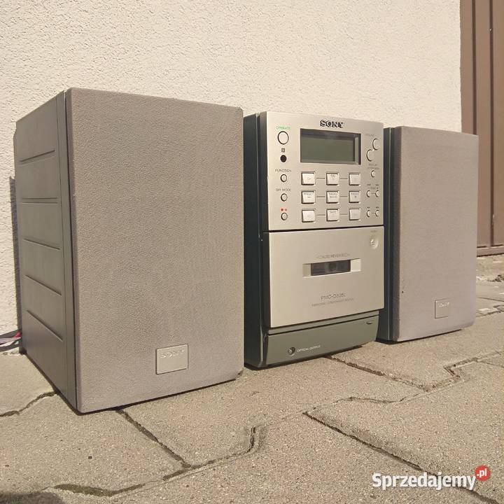 SONY PMCD305L miniwieża Magnetofon korektor CD Świebodzice