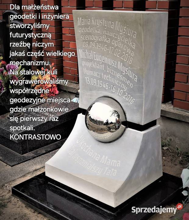 Kontrastowo Twój Pomnik Twoja Historia Nagrobek Łódź