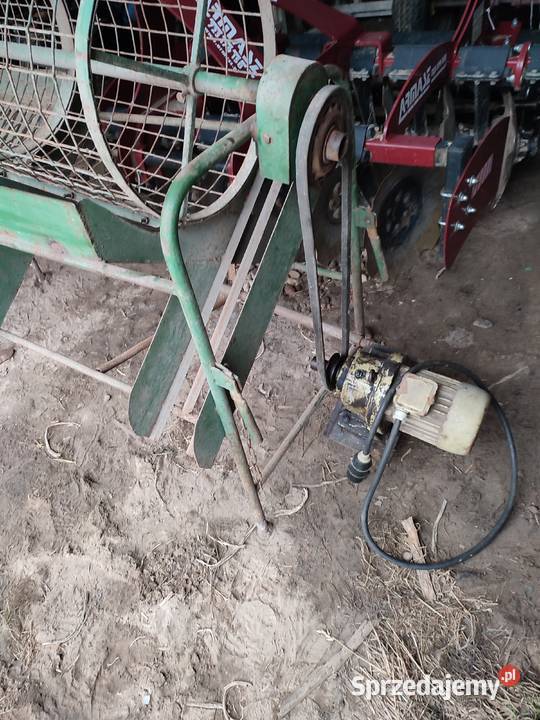 Sortownik do ziemniaków z silnikiem z Gołuchów