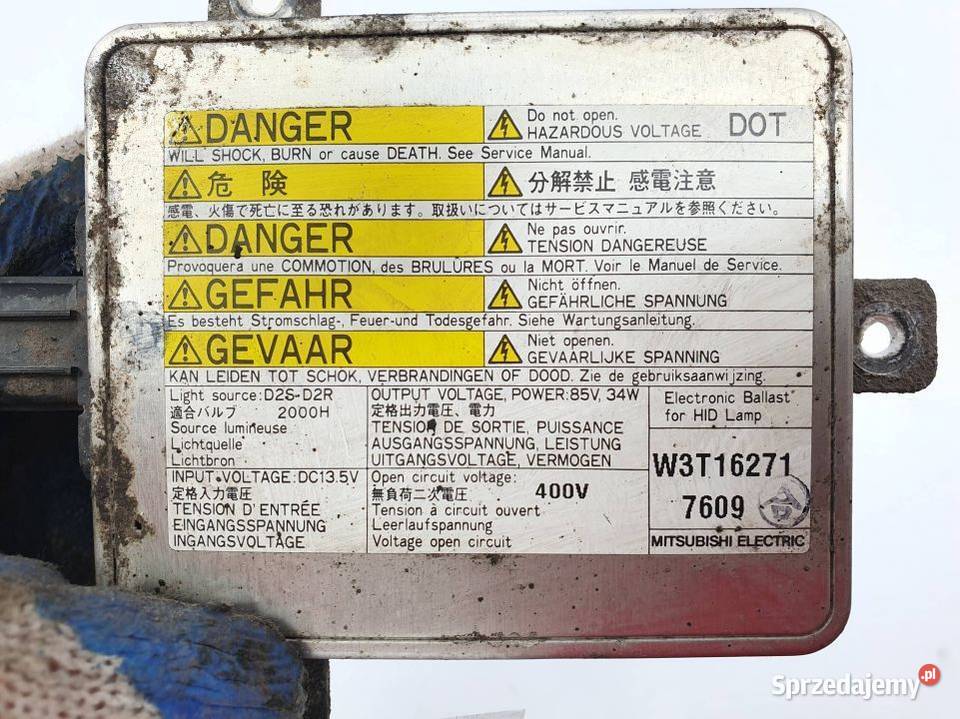 PRZETWORNICA MITSUBISHI PAJERO 4 W3T16271 osobowe kujawsko-pomorskie Lipno