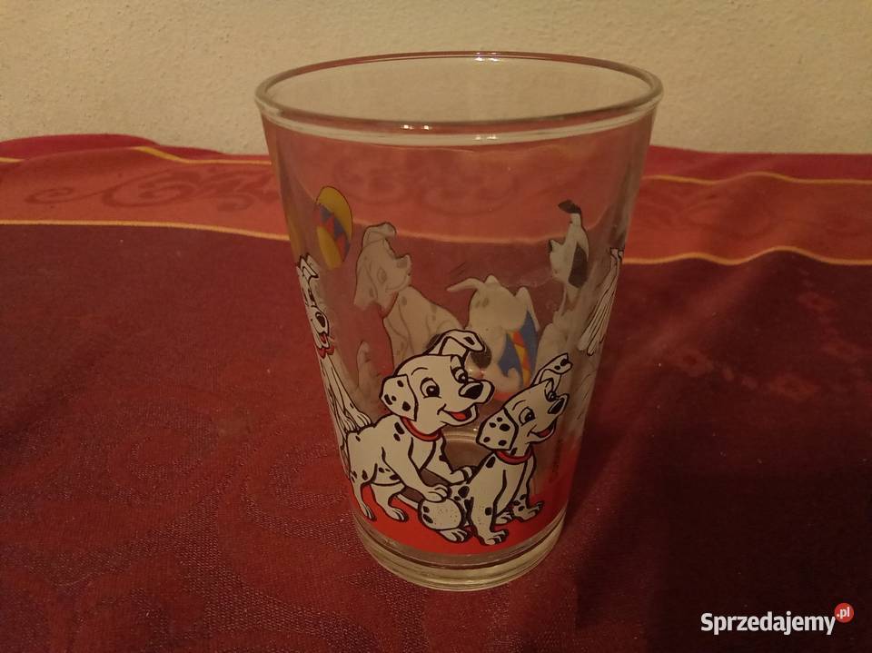 Szklanka Disney dalmatyńczyki Warszawa